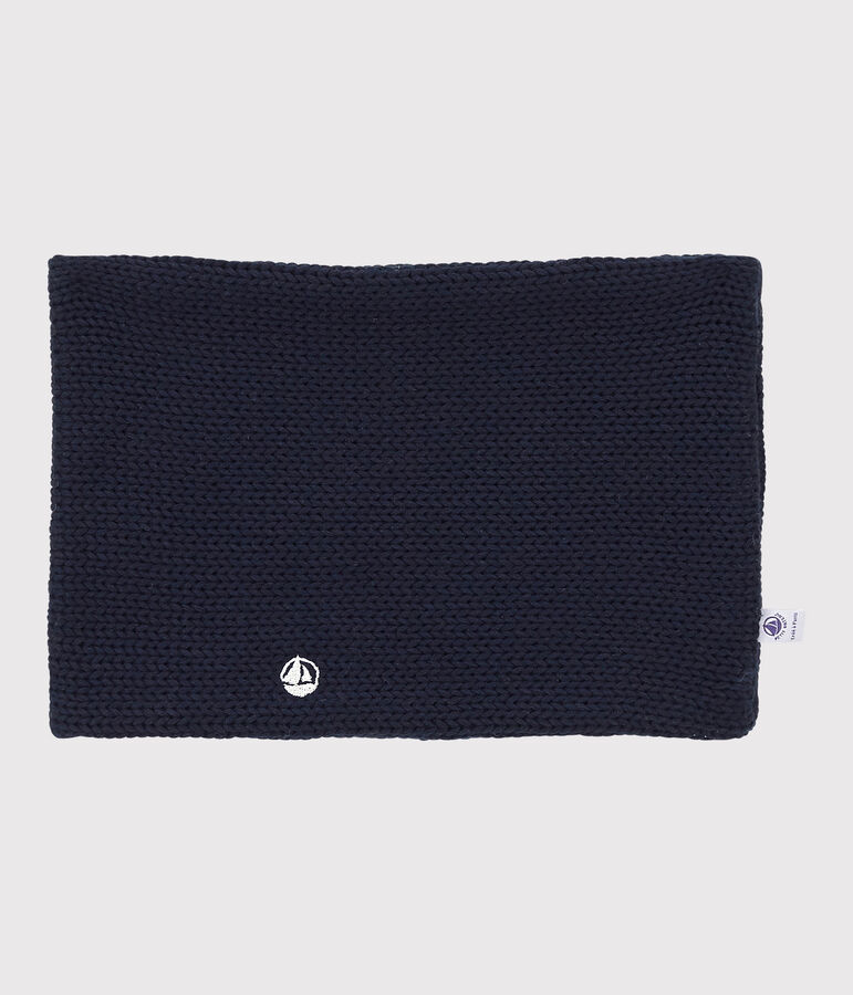 Snood enfant gar&ccedil;on-fille bleu SMOKING