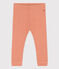 Legging en coton bébé rose SIENNA