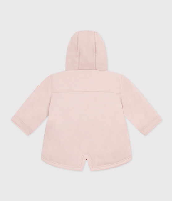 Parka doublée sherpa bébé rose SALINE