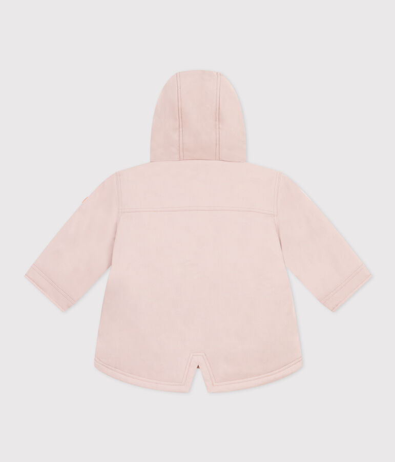 Parka doubl&eacute;e sherpa b&eacute;b&eacute; rose SALINE