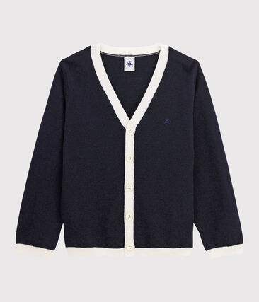Cardigan laine et coton enfant garçon