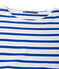 Robe femme trompe l'œil blanc LAIT/bleu SURF
