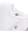 T-shirt garçon manches longues à broderie voilier blanc Ecume