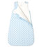 Gigoteuse bébé en côte bleu FRAICHEUR/blanc MULTICO