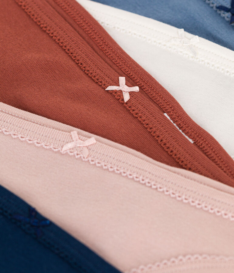 Lot de 5 culottes en coton femme variante 1