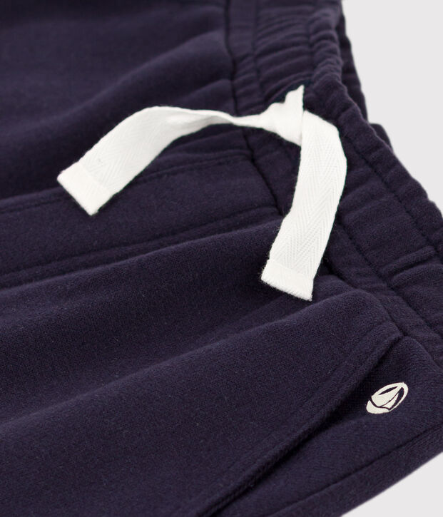 Pantalon de jogging enfant gar&ccedil;on bleu marine