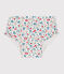 Culotte de bain bébé à volants, imprimée à fleurs blanc MARSHMALLOW/blanc MULTICO