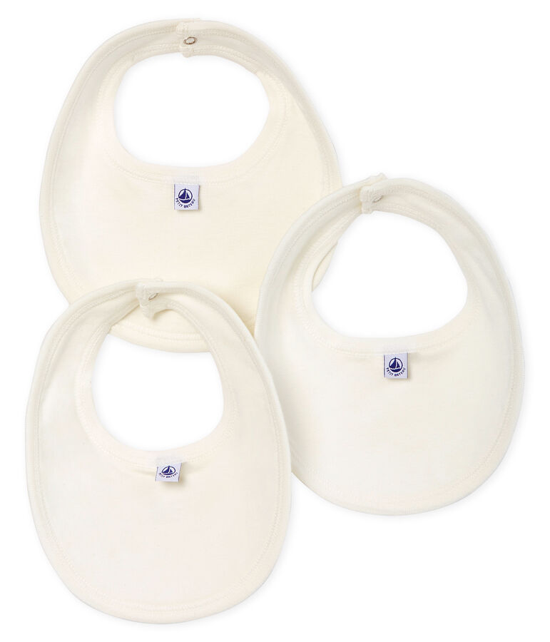Trio de bavoirs b&eacute;b&eacute; en c&ocirc;te variante 1