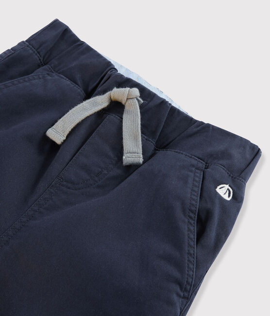 Pantalon chaud enfant garçon bleu SMOKING