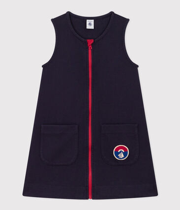 Robe sans manches en coton enfant fille