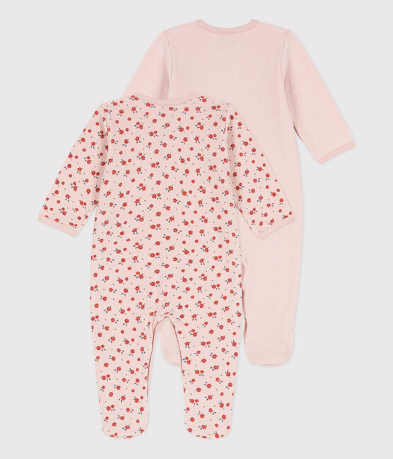Lot de 2 dors bien fleur bébé  en coton variante 1