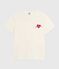 Tee-shirt femme le droit en coton manches courtes écru MILK
