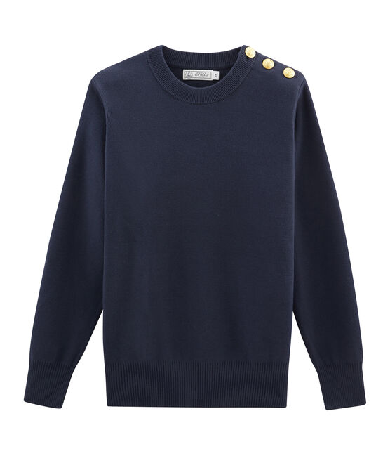 Pull Femme bleu SMOKING