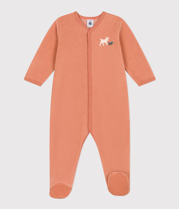 PETIT BATEAU - Pyjama bébé en velours