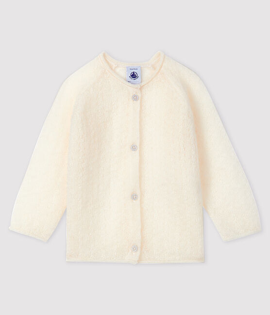 Cardigan Bebe Fille En Tricot Marshmallow Petit Bateau