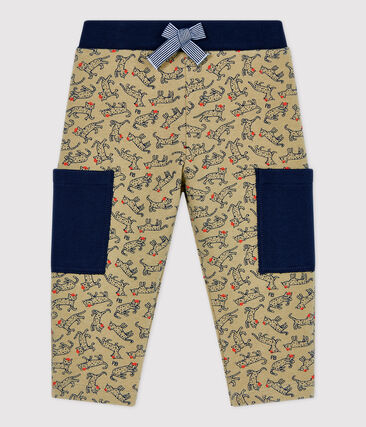 PETIT BATEAU - Pantalon en molleton bébé.