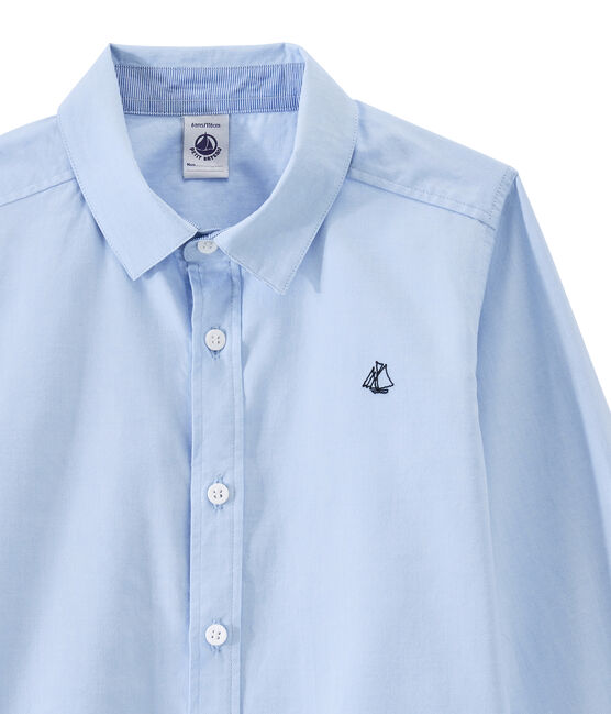 Chemise enfant garçon bleu BLEU