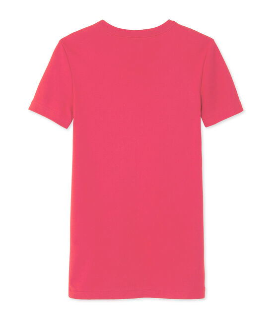 T-shirt femme rose Gloss