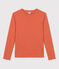 Tee-shirt L'ICONIQUE col rond en coton Femme rose BRANDY