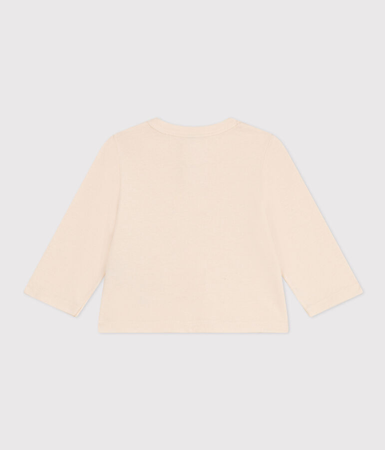 Cardigan en coton b&eacute;b&eacute; &eacute;cru AVALANCHE