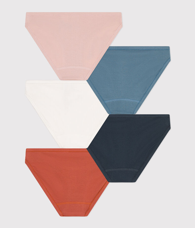 Lot 5 culottes en coton Femme variante 1