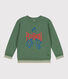 Sweatshirt enfant mixte en coton mprimé