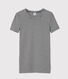 T-shirt col rond iconique en coton rayé Femme