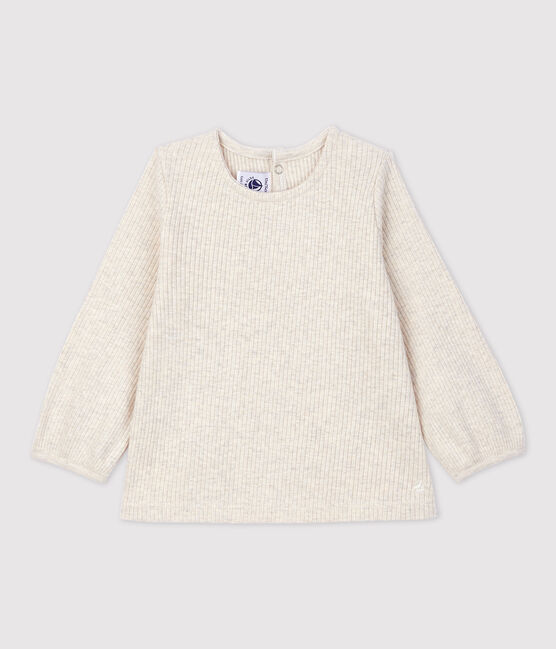 Blouse en coton bébé. beige MONTELIMAR CHINE