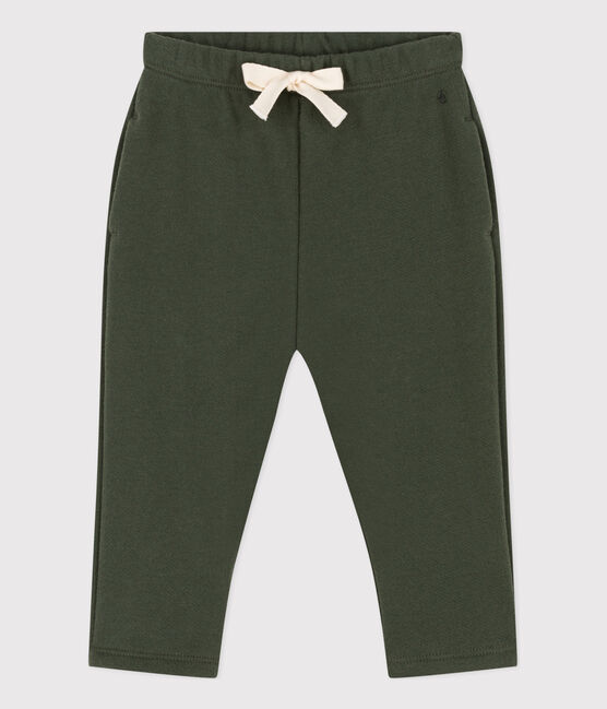 Pantalon en molleton bébé vert AVORIAZ