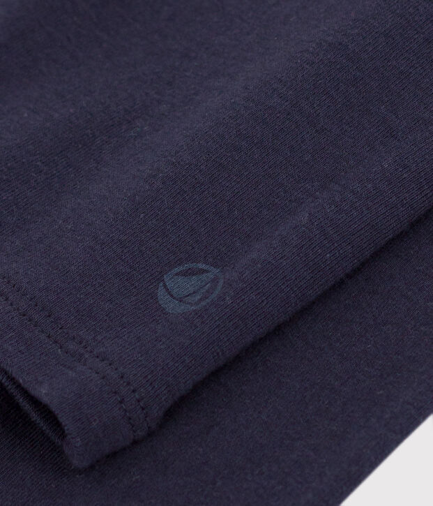 Cardigan en coton enfant fille bleu marine