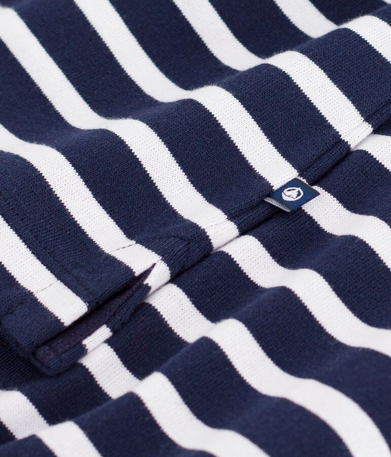 Marini&egrave;re femme en coton bleu/blanc