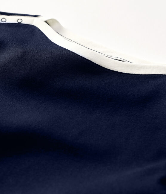T-shirt en coton Femme bleu SMOKING