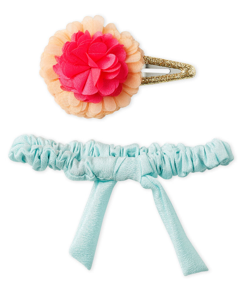 Lot d'accesoires pour cheveux enfant fille multicouleur