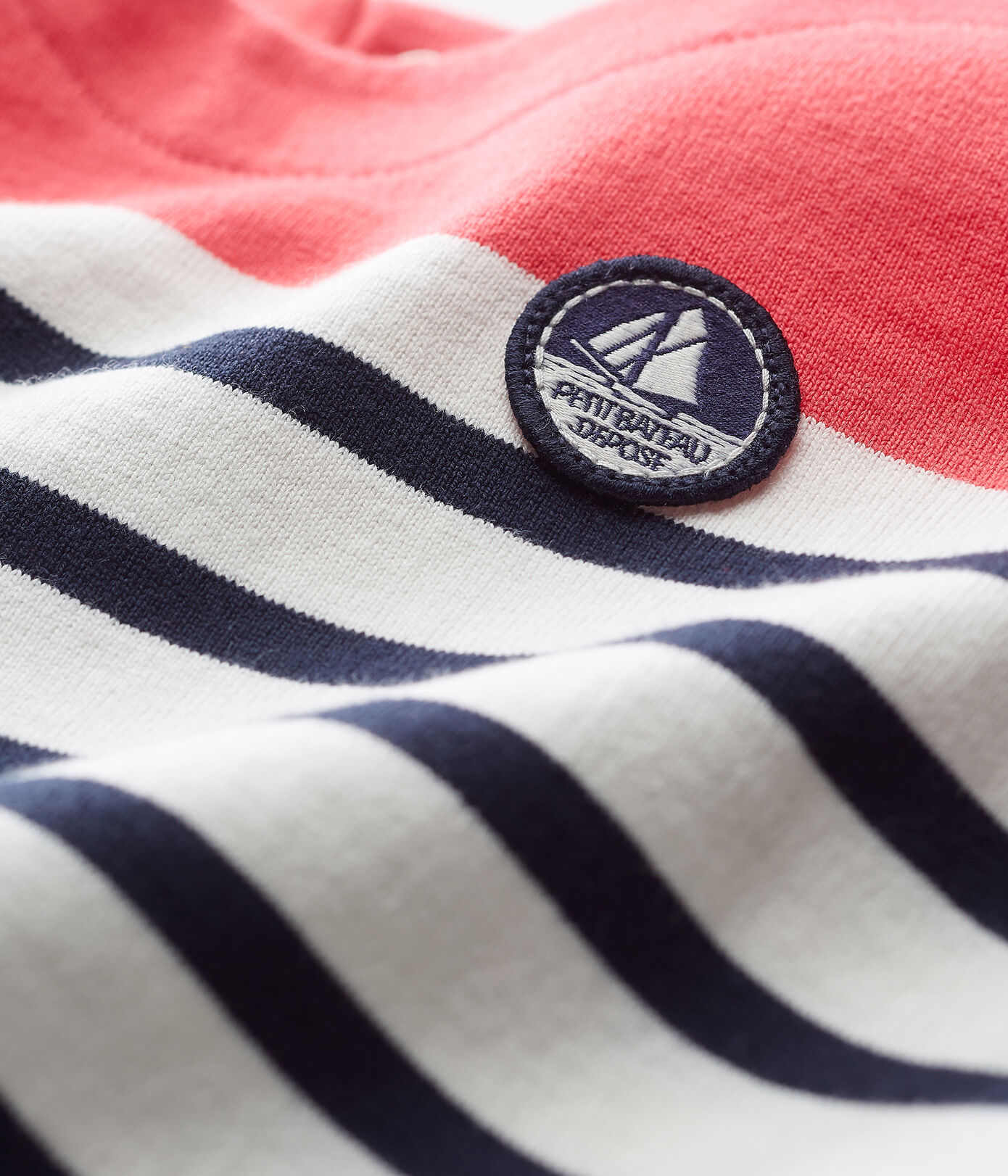Robe manches courtes à rayure placée bébé fille | Petit Bateau