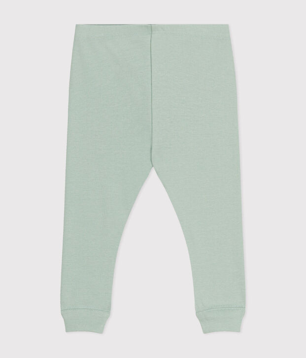 Legging en coton b&eacute;b&eacute; vert