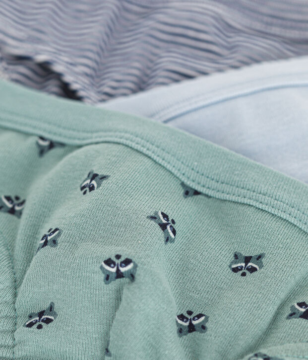 Lot de 3 slips en coton enfant multicouleur