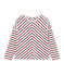 Marinière enfant fille blanc MARSHMALLOW/blanc MULTICO