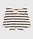 Short en jersey flammé bébé
