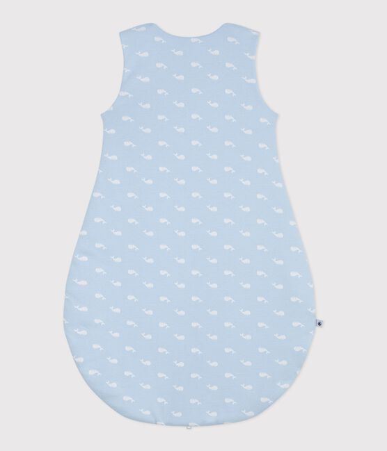 Gigoteuse bébé en coton imprimé baleine TOG 2.5 bleu TOUDOU/blanc MARSHMALLOW