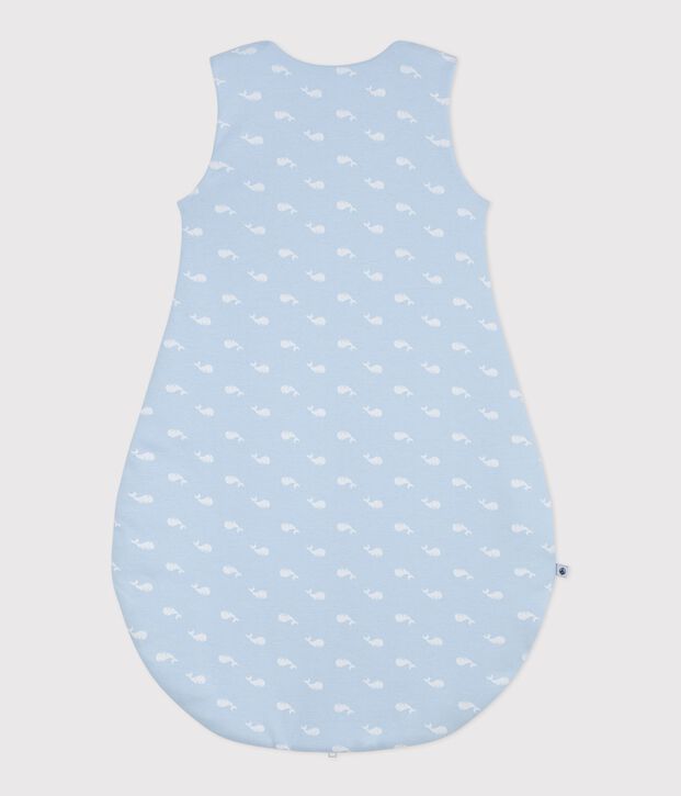 Gigoteuse b&eacute;b&eacute; en coton imprim&eacute; baleine TOG 2.5 bleu/blanc