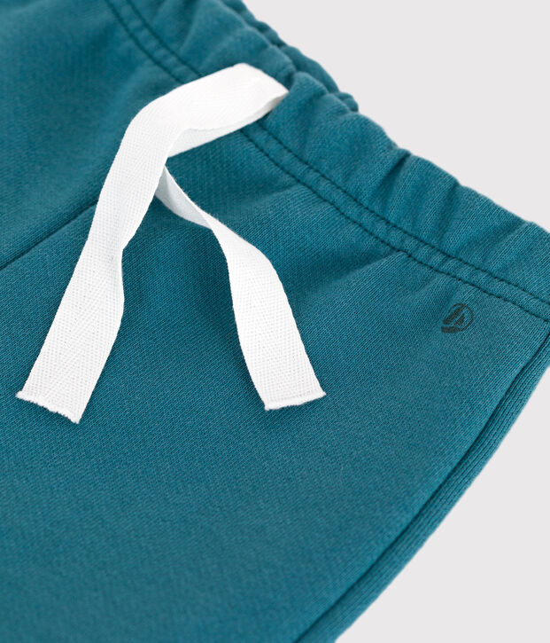 Pantalon de jogging b&eacute;b&eacute; en coton uni vert