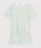 Pyjama short femme en coton fleuri MARSHMALLOW/ PAUL