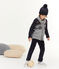 Cardigan tricot enfant garçon gris SUBWAY/bleu SMOKING/ CUIVRE