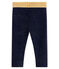 Legging bébé fille pailleté bleu SMOKING/jaune DORE
