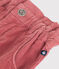 Pantalon en velours enfant fille rose ROSEWOOD