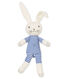 Doudou lapin hochet bébé mixte