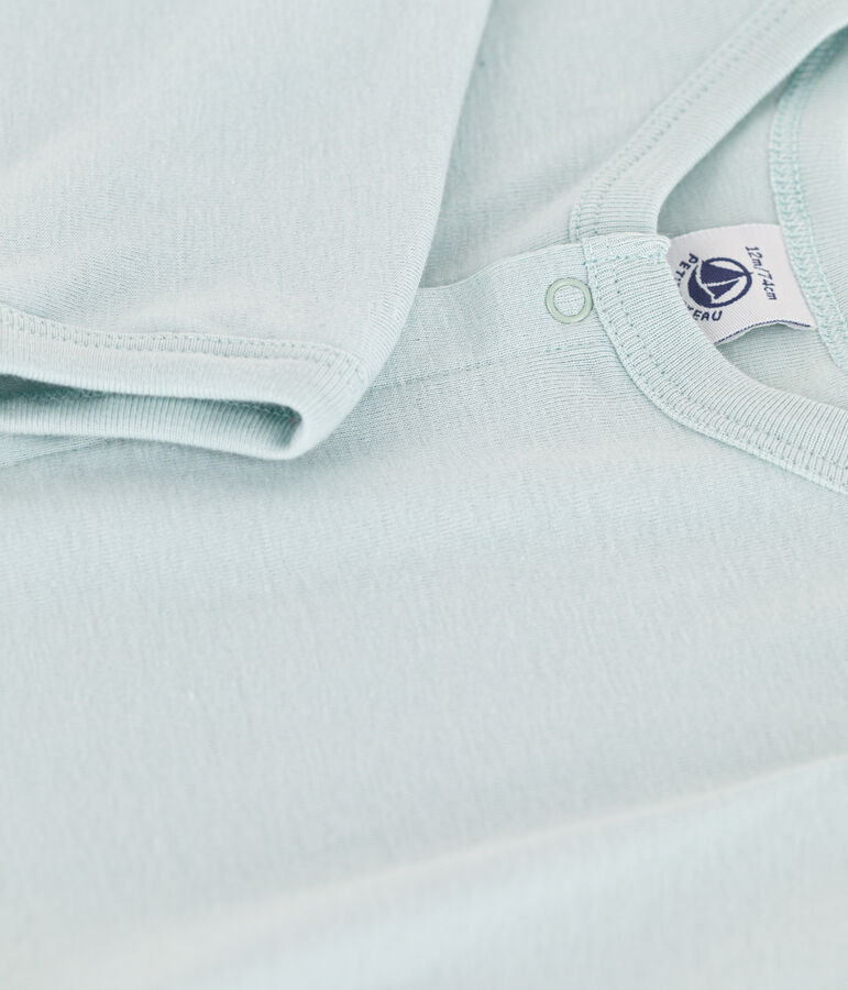 Cardigan b&eacute;b&eacute; en coton vert BULLE