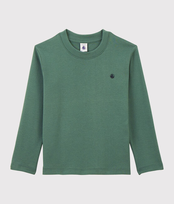 Tee-shirt en coton enfant fille - garçon vert VALLEE