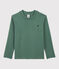 Tee-shirt en coton enfant fille - garçon vert VALLEE