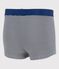 Maillot de bain iconique enfant garçon bleu MEDIEVAL/blanc MARSHMALLOW